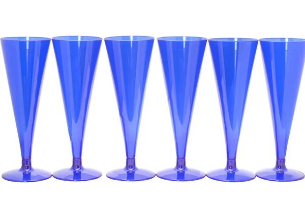 Блакитна чаша крупним планом — стокове фото