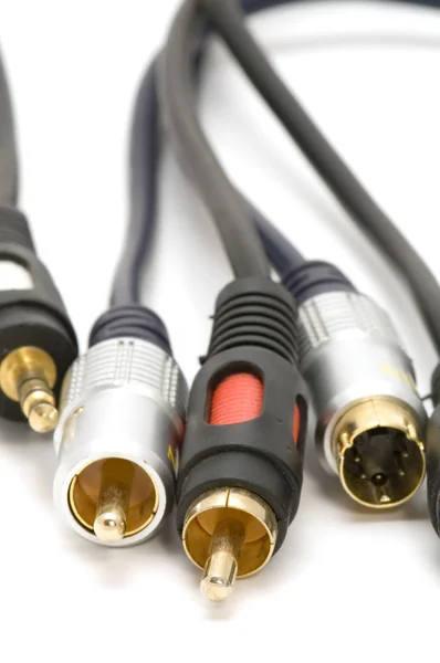Cable for tv close up — Stock Photo, Image