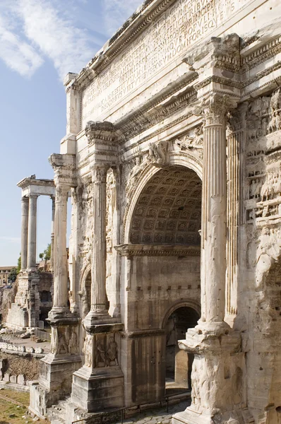 Arco no fórum romano — Fotografia de Stock