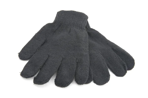 Czarne rękawiczki — Zdjęcie stockowe