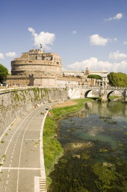 Castle St Angelo in Rome clipart