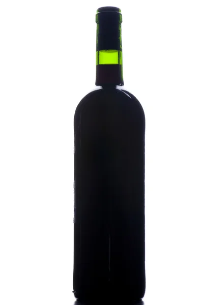 Copo de vinho preto — Fotografia de Stock