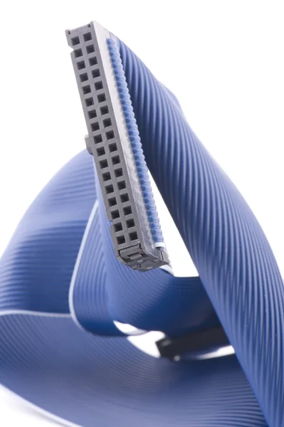 Blue cable close up — Stock Photo, Image