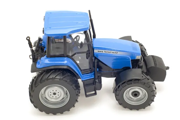 Modrý traktor — Stock fotografie