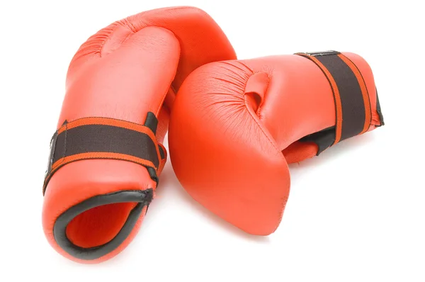 Boxing glove on white — Stock Photo, Image