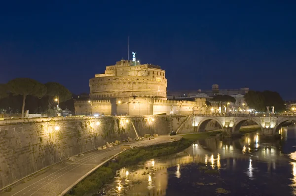 Castelo Sant Angelo em Roma — Fotografia de Stock