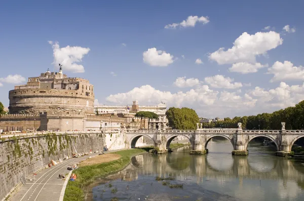 城堡在罗马的圣安杰洛 — 图库照片