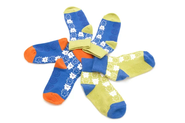 Χρωματιστές κάλτσες — Φωτογραφία Αρχείου