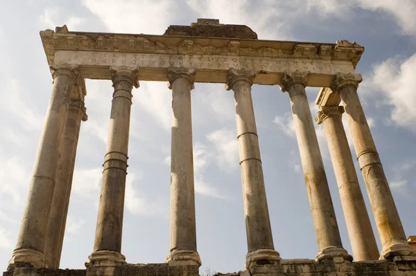 Column in rome forum — Stock Photo, Image