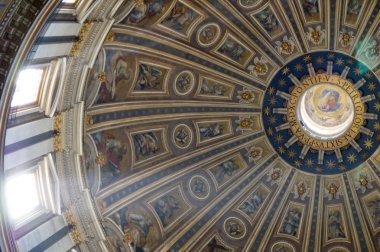 Dome of st. peter basilica clipart