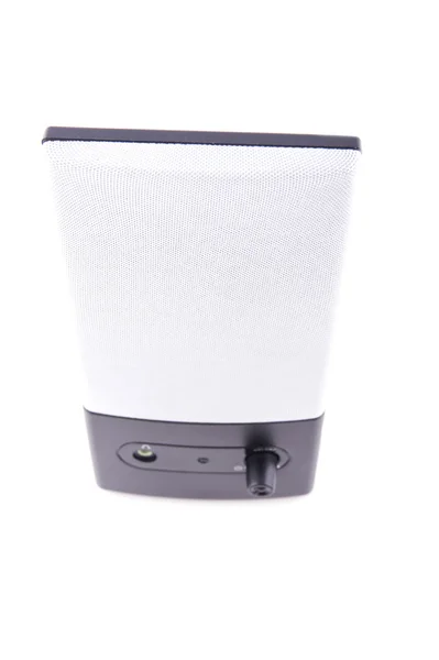 Desktop speakers on white — Stock Photo, Image