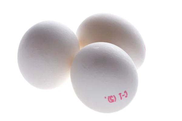 白の卵 — ストック写真