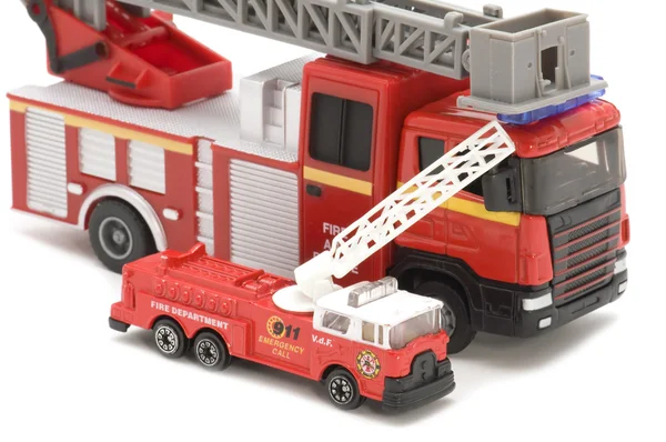 Пожежна машина крупним планом — стокове фото