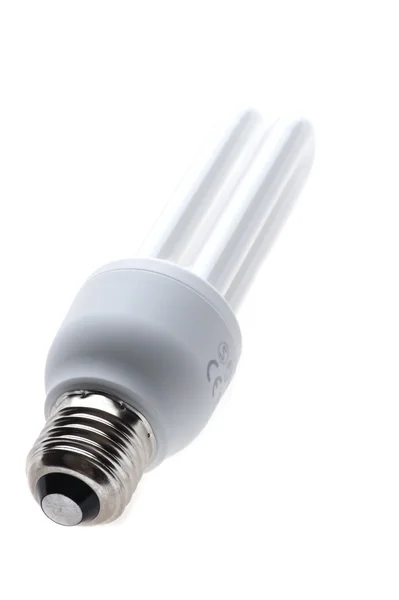 Florescent light bulb closeup — Stock Photo, Image