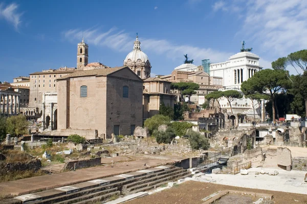 Forum in der römischen Stadt — Stockfoto