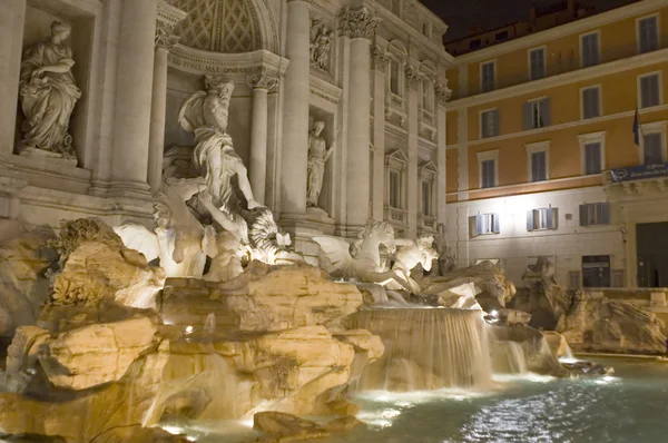 Fontanna Trevi w Rzymie — Zdjęcie stockowe