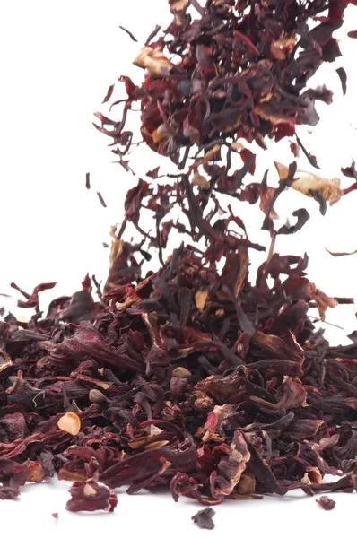 Macro de té de hibisco — Foto de Stock