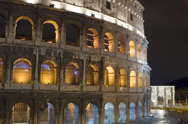 Ιταλία Ρώμη Κολοσσαίο closeup — Φωτογραφία Αρχείου