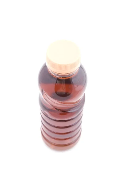 Juice flaska på vit — Stockfoto