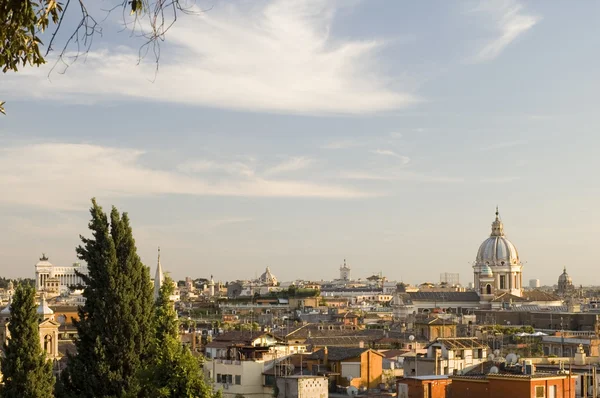 Panorámás kilátás Rómára — Stock Fotó