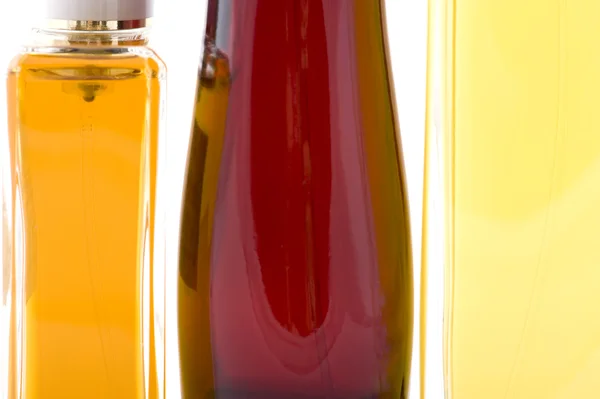 Bottiglia di profumo macro — Foto Stock