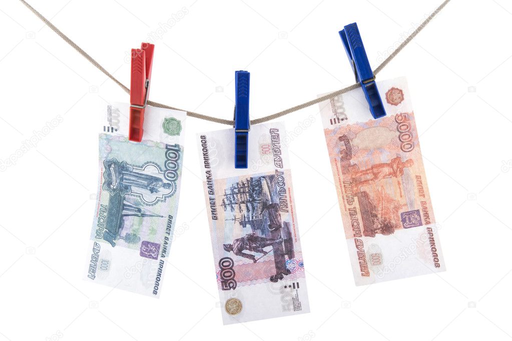 Paper money close up