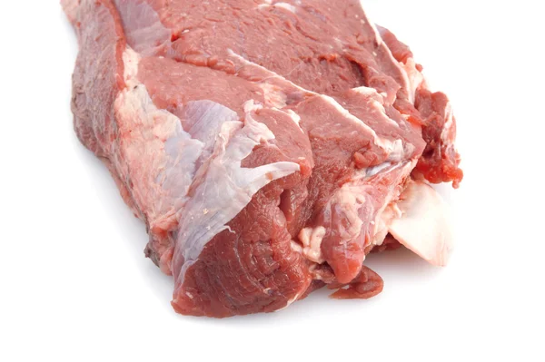 Ruwe rundvlees macro — Stockfoto