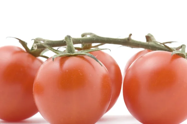 Rohe Tomaten aus nächster Nähe — Stockfoto