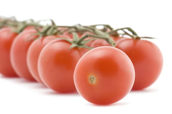 Rauwe tomaat macro — Stockfoto