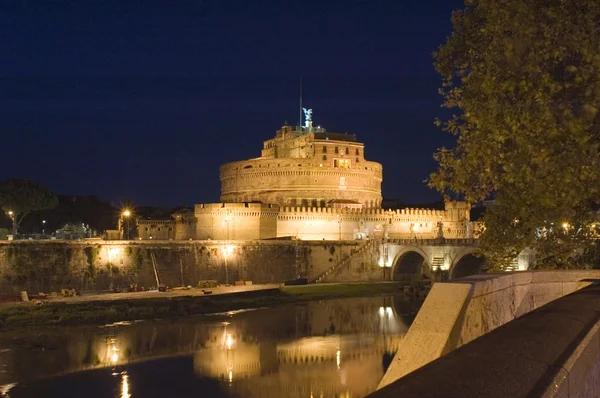 Řím hrad SanťAngelo — Stock fotografie