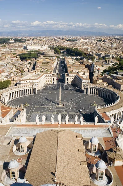 Площі Риму Святого Петра — стокове фото