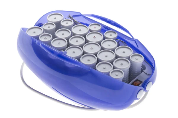 Set of hair rollers — Stock Photo, Image