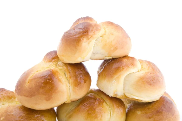 Pequeno pão em branco — Fotografia de Stock
