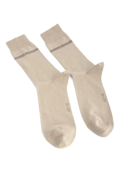 Κάλτσες σε άσπρο φόντο — Φωτογραφία Αρχείου