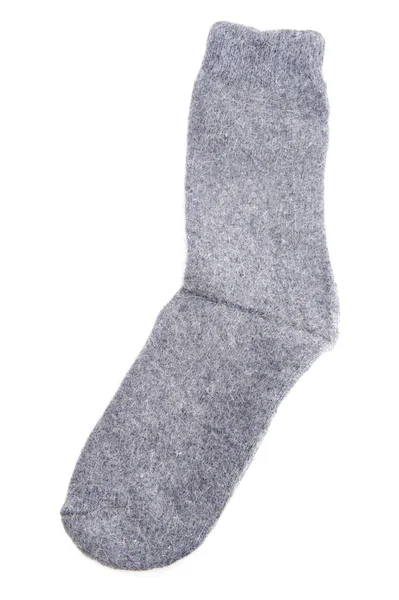 Ponožky na bílém closeup — Stock fotografie