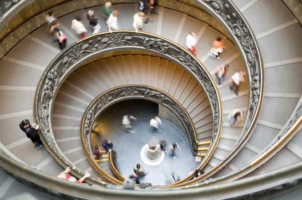 stock image Spiral stairs in vatican