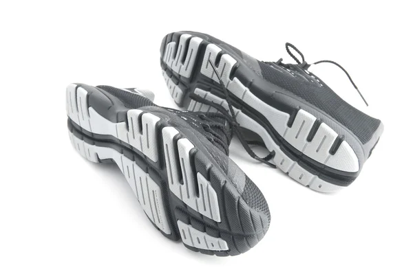 Esporte sapatos close-up em branco — Fotografia de Stock