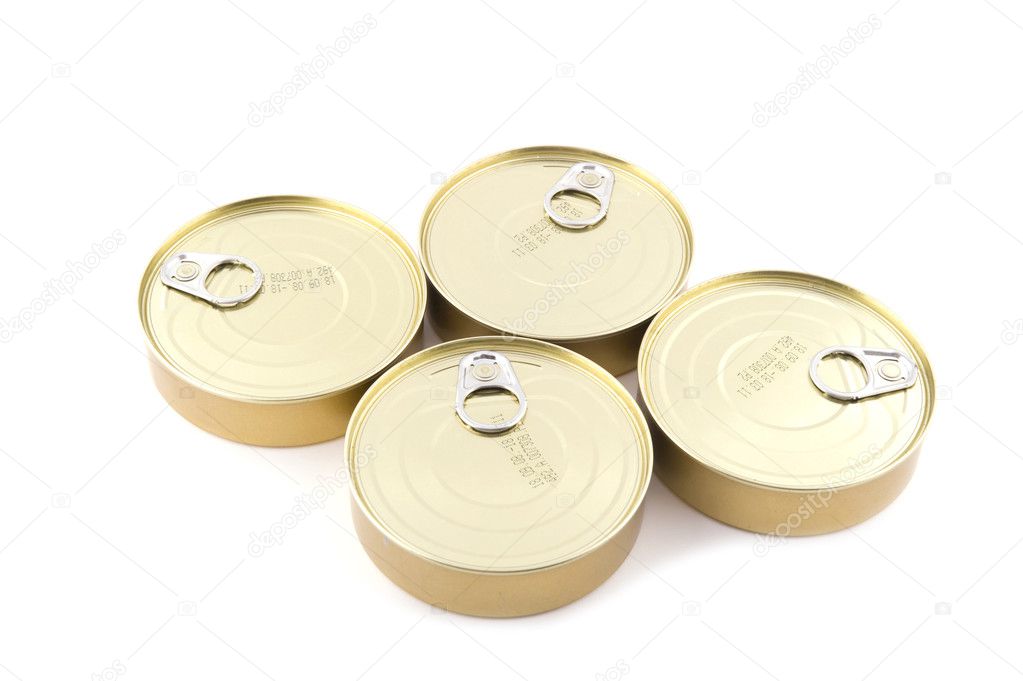 Tin with canned food Stock Photo by ©Garry518 1912111