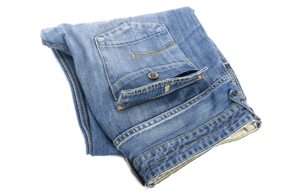 Modré kalhoty — Stock fotografie
