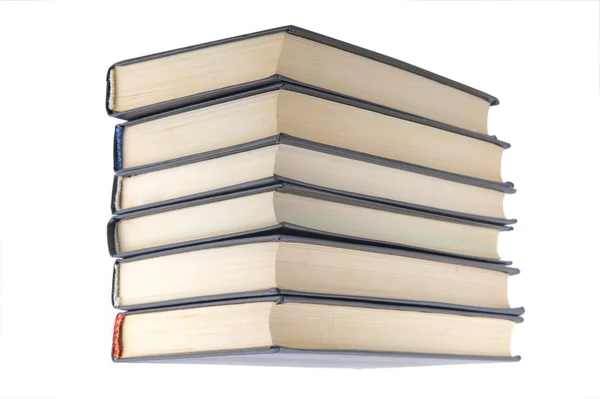 Bücher auf weiß — Stockfoto