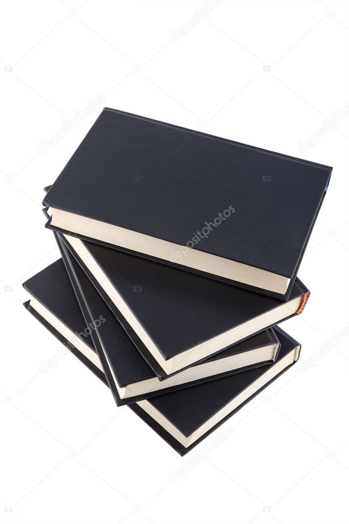 Book on white background