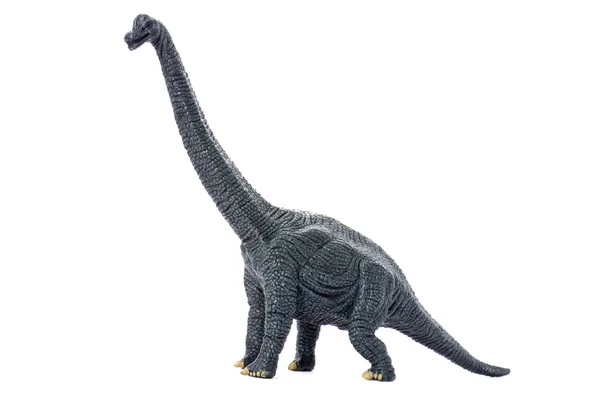Динозавр на білому тлі — стокове фото