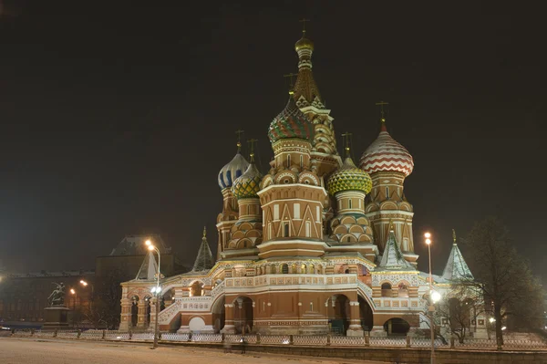 Kremlin Intercession cathedral St Basils — Stock Photo, Image
