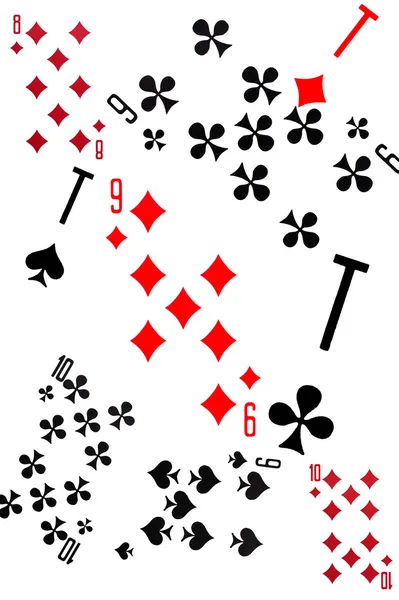 Fritid kortspel — Stockfoto