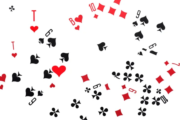Jogo de cartas de lazer — Fotografia de Stock