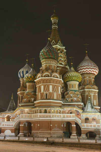 Moskou voorbede kathedraal st basils — Stockfoto