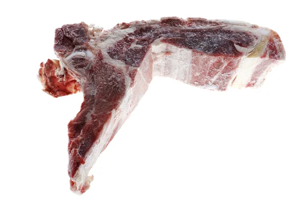 Ruwe varkensvlees geïsoleerd — Stockfoto