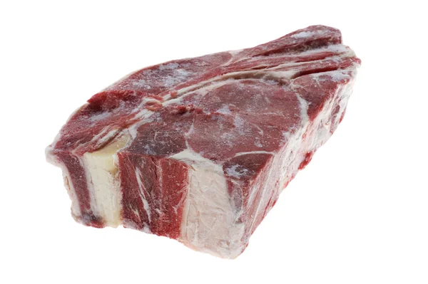 Raw pork on white background — Stock Photo, Image