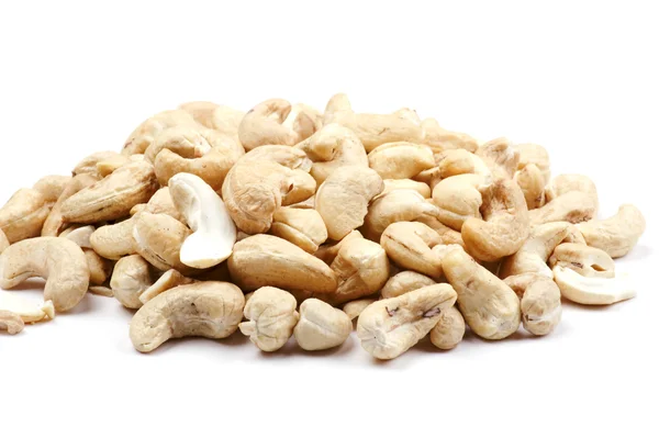 Nut on white background — Stock Photo, Image