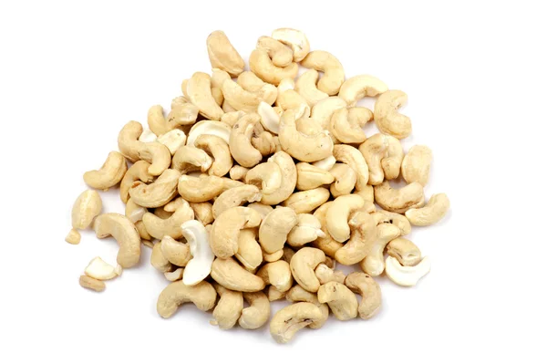 Nut on white — Stock Photo, Image